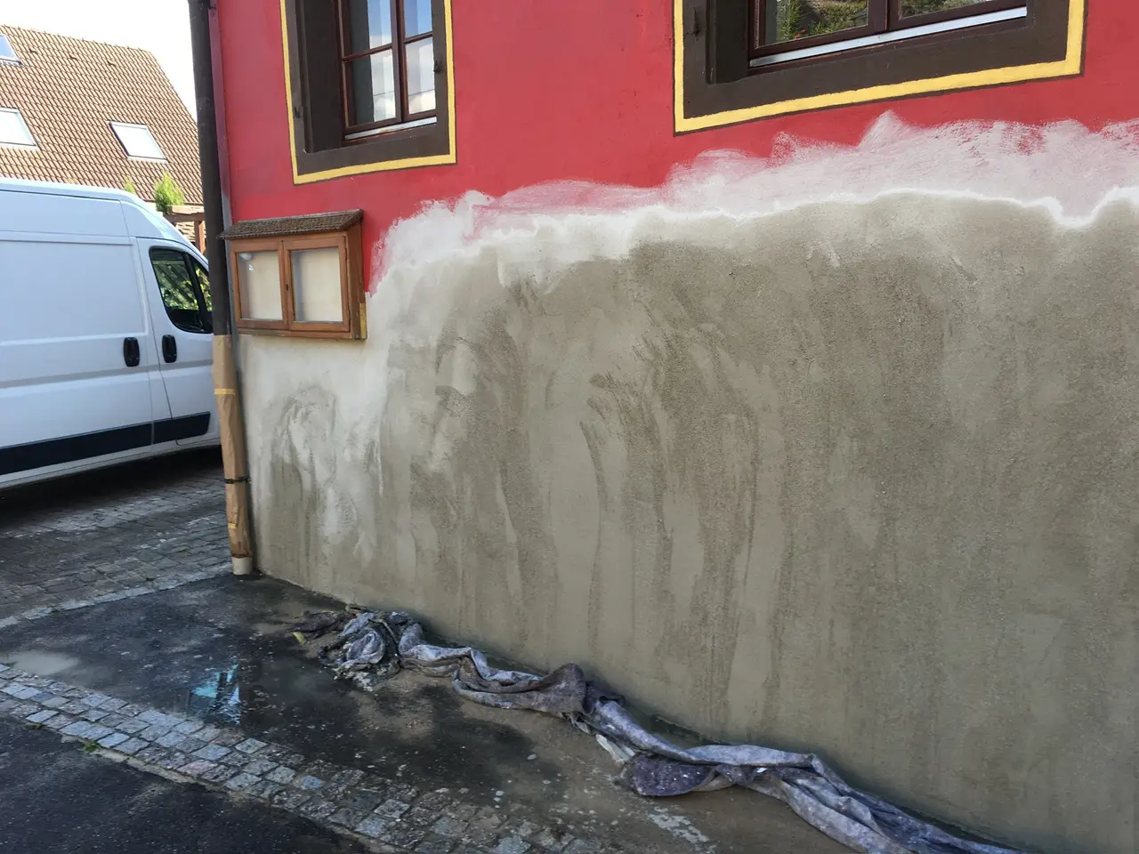 Fassadenanstrich in Südbaden, echtes Projektfoto von Malerfachbetrieb Zimmermann