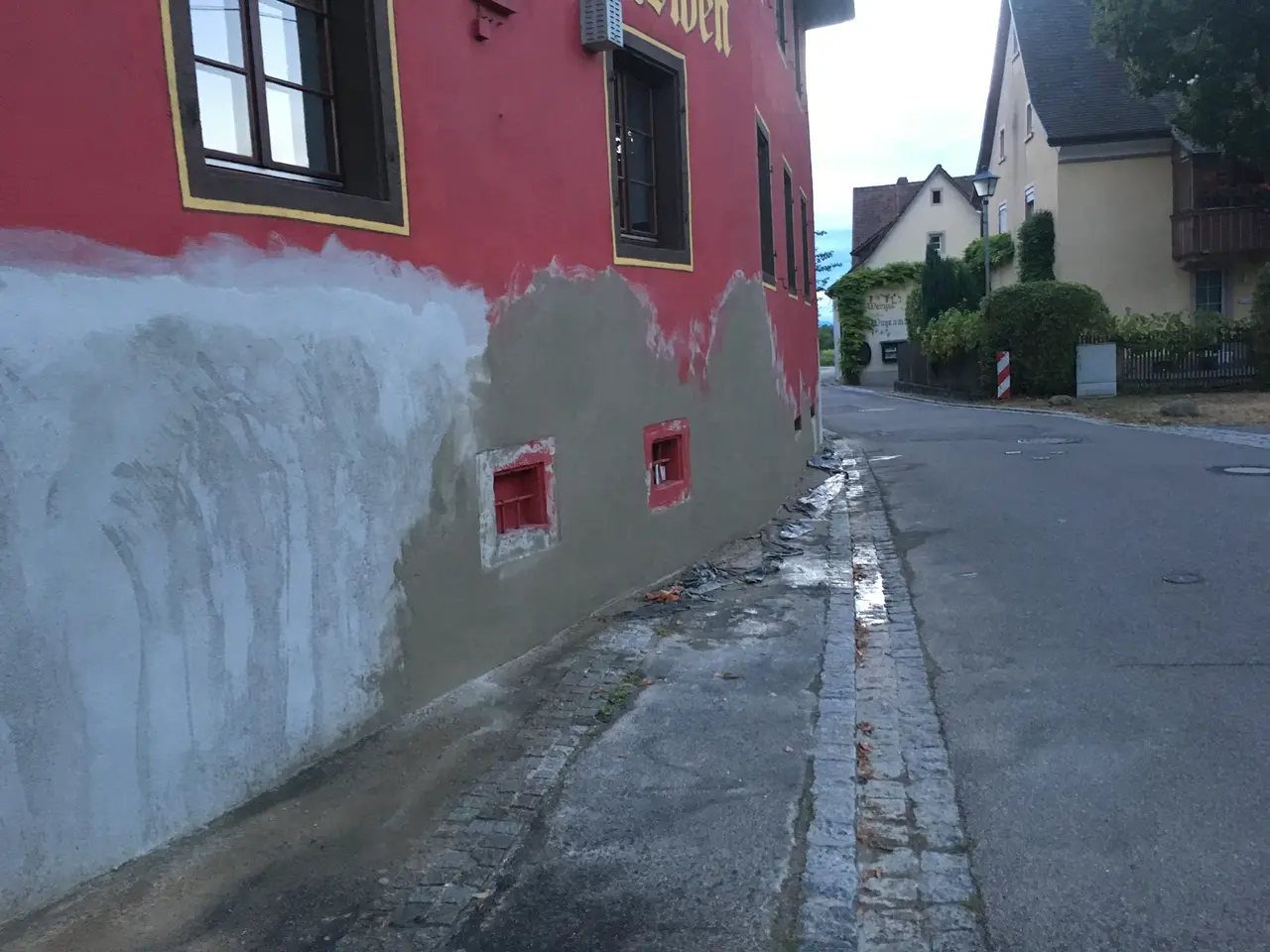 Fassadenanstrich in Südbaden, echtes Projektfoto von Malerfachbetrieb Zimmermann